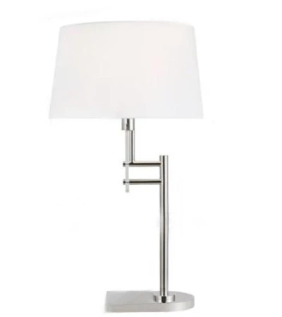 Iron Slender Rod Cloth Lamp