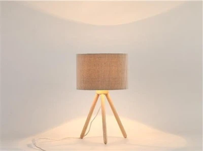 Wooden Rod Cloth Lamp