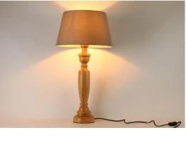Wooden Support Lamp