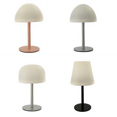 Modern RGB Dimmable Table Lamp Pull Switch USB Rechargeable Warm Light