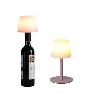 Ningbo Factory Rechargeable RGB LED Table Lamp For Garden Restaurant Moon Night Light